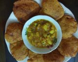 A picture of step 6 of बेदमी पुरी और आलू साबजी(bedami Puri &Aloo Sabji).