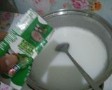 Foto langkah ke 2 dari resep Cincau Santan Pandan #BikinRamadhanBerkesan.