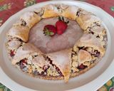 Epres-nutellás linzerkoszorú🍓 recept fázis 5 fotója