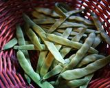 Foto del paso 1 de la receta Judías verdes con patata y huevo poché tupper