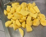 Une image de l'étape 13 de Duo de pommes de terre au lard et bouillon de sanglier.