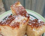 A picture of step 8 of Semovita Cake -Basbousa.