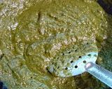A picture of step 13 of Palak paneer.