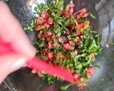 A picture of step 3 of Tuna Tostadas.