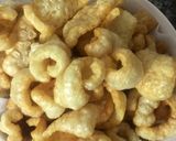 Hình bước làm 4 của món Da heo chiên mắm tỏi