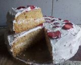 Foto del paso 7 de la receta: Torta de frutillas y crema🍓