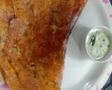 A picture of step 4 of Cornmeal Dosa.