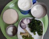 A picture of step 1 of Instant Rava Dosa.
