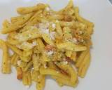 Casarecce con pancetta toscana, funghi e zafferano recipe step 4 photo