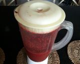 A picture of step 3 of Cranberry Sherbet.