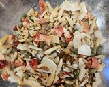 Granola airfryerben zabpehely nélkül, szénhidrátcsökkentett recept fázis 2 fotója