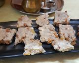 A picture of step 6 of Janamashtami Bhog Gond Katli.