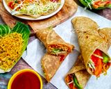 A picture of step 9 of Cheesy Maggi Wrap.