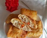 Foto langkah ke 3 dari resep Martabak Jamur Telur Pedas.