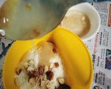 A picture of step 2 of Milkmaid Coconut Ladoo 🥰🥰🥰🥰😋😋❤️💘.