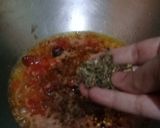 A picture of step 4 of Fry Mash Daal.