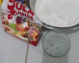 Foto langkah ke 1 dari resep Pie Pandan Nata de coco -gluten free.
