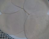 A picture of step 2 of Katori chaat.