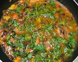 A picture of step 7 of Bean stew#4weekschallenge.