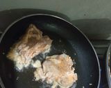 A picture of step 8 of Andey wala gosht.