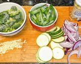 Tacos minute steak csíkok guacamoléval - LC recept fázis 1 fotója