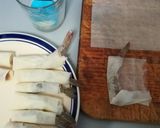 Foto del paso 3 de la receta Langostinos crujientes sobre Mermelada de tomate
