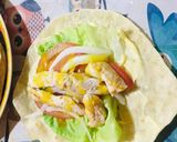Foto del paso 6 de la receta: Wraps de pollo con tortillas caseras