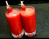 स्ट्रॉबेरी जूस (strawberry juice recipe in Hindi) रेसिपी चरण 3 फोटो