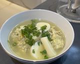 Foto langkah ke 7 dari resep Sop Tofu Telur.