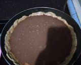 Foto langkah ke 4 dari resep Pie susu coklat teflon.