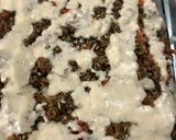 A picture of step 5 of Lasagna.