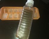 A picture of step 3 of Mint & lemon drink.