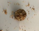 A picture of step 5 of Lemon Date Energy Stars.