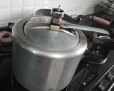 A picture of step 5 of Rice khichdi.