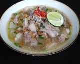 Foto langkah ke 4 dari resep Soto iga & daging babi.