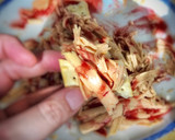 Foto del paso 5 de la receta: Láminas de foie con aceite de frambuesas casero