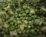 A picture of step 6 of Spicy Green Pea Ghugni.