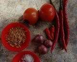 Foto langkah ke 1 dari resep Sambal Tomat Ebi.