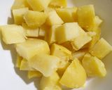 A picture of step 2 of Minty aloo sabji (for fast).