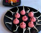 A picture of step 5 of Rooh Afza Modak.