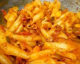 A picture of step 5 of Italian pasta.