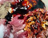 Gambar langkah 1 resipi Daging sambal kicap bersantan.