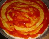 A picture of step 6 of Chicken pizza.
