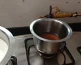 A picture of step 1 of Gudvala atta ke halwa.