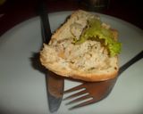 Foto del paso 1 de la receta: Tostada con pollo