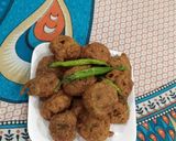 A picture of step 5 of Masala gota.