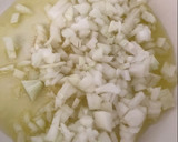 Foto del paso 2 de la receta: Filo-samosas vegetarianas, rellenas de 4 quesos y espinacas