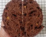 Foto langkah ke 27 dari resep Orange Peel Double Choco Sourdough Bread 72% (Open Bake Method).