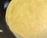 A picture of step 5 of Galettes (Buckwheat Crepes).