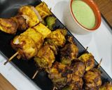 A picture of step 3 of Paneer Tikka in Air Fryer.